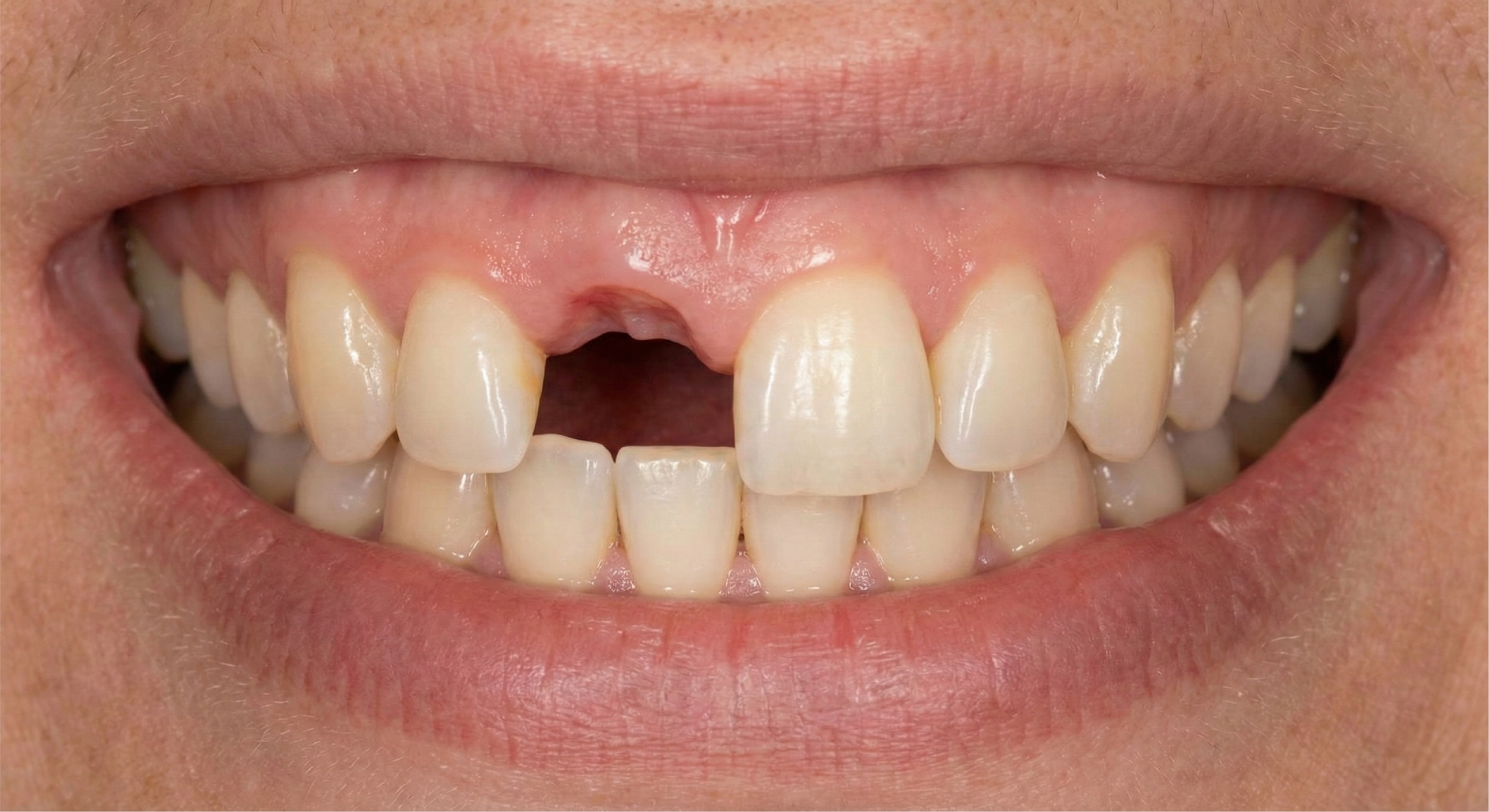 Before — Zirconia Bridge